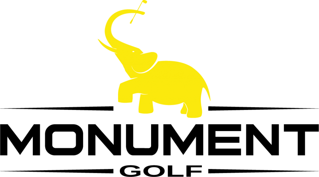 Monument Golf Logo Black Yellow Mark 9.13.17